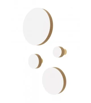 CIRCLE KNOB WHITE