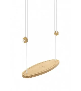 Kids Swing XL natural by Nuki with white rope