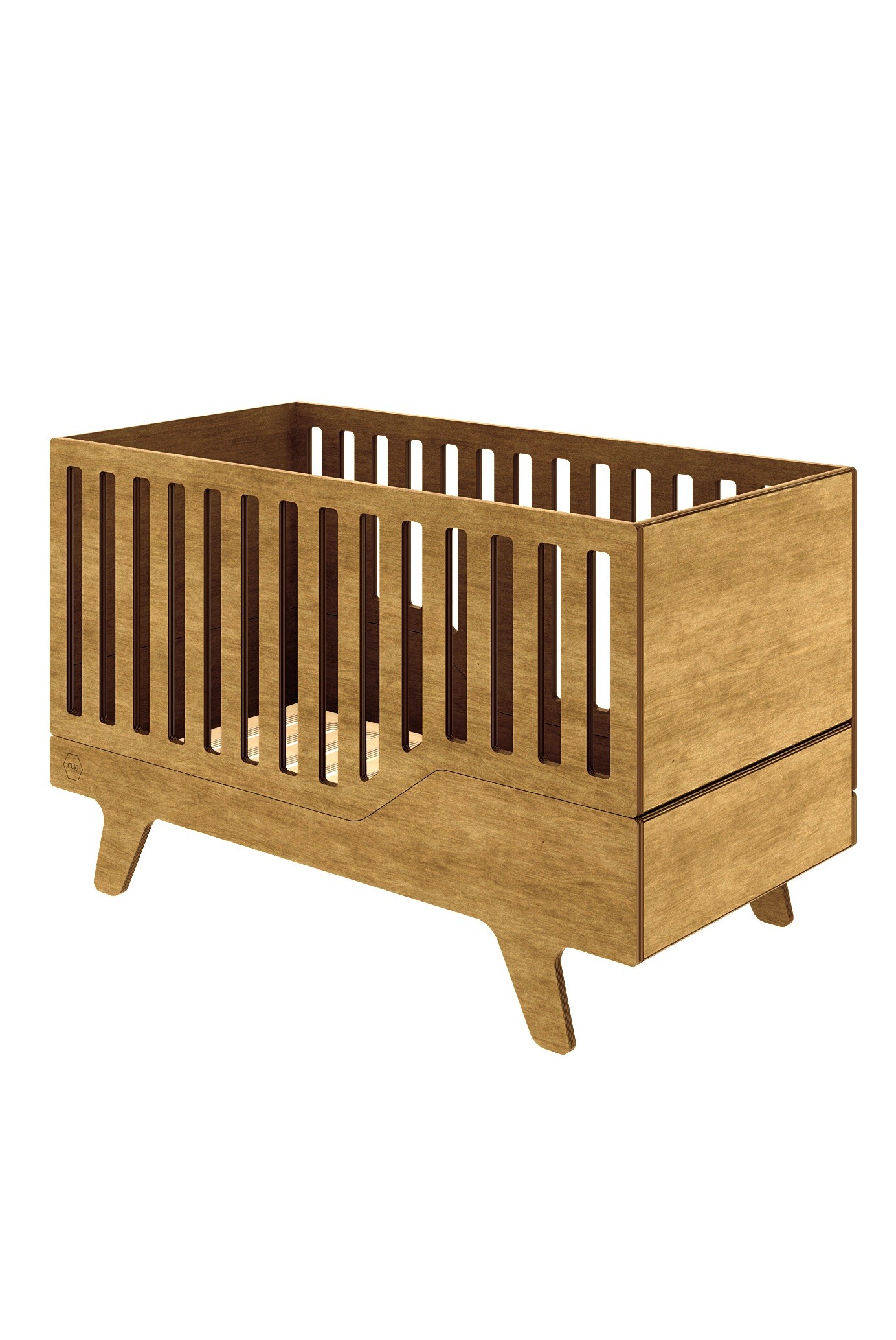 oak bassinet