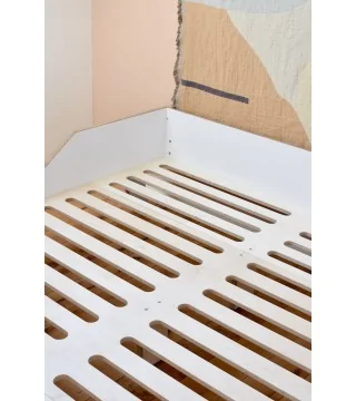 DREAM Double Bed White