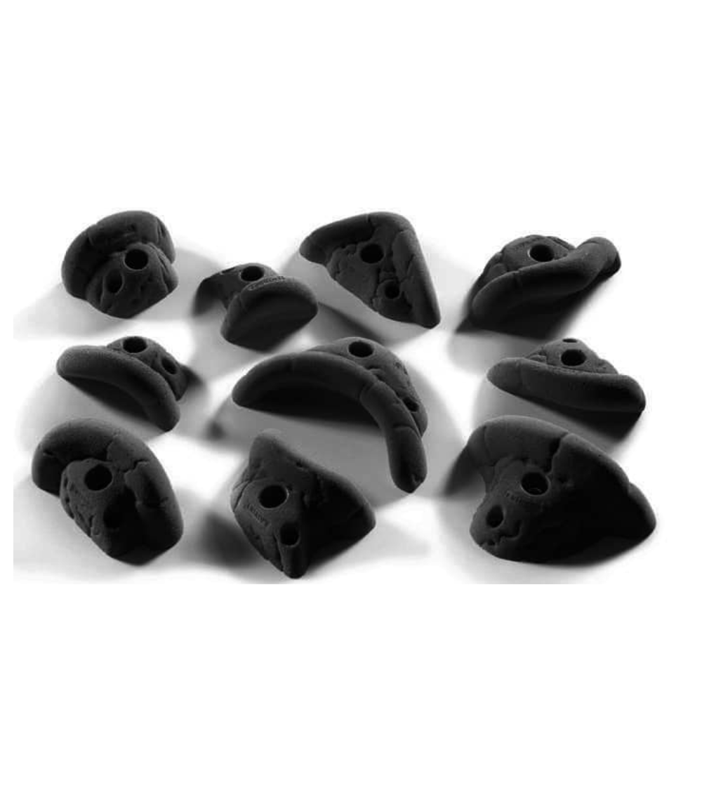 Climbing holds for kids and NUKI climbing walls, training boards, and