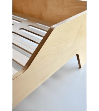 single bed DREAM symmetrical in kids room it's a bed made in Nuki Studio