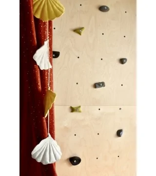 parete da arrampicata modulare per bambini