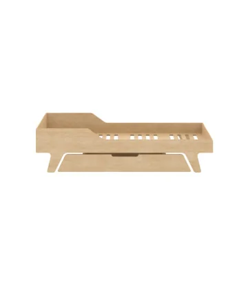 single bed DREAM symmetrical in kids room it's a bed made in Nuki Studio